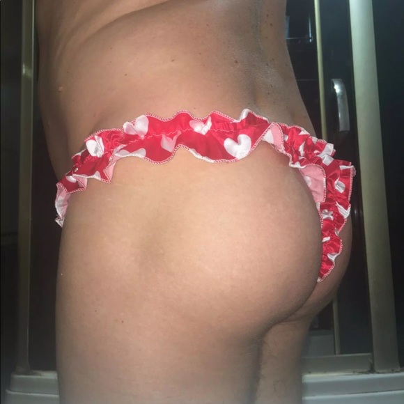 Men’s Women’s Silk Panties Satin Briefs Cute Hi-Lo Rise Thongs Scrunch Underwear - Picture 5 of 16